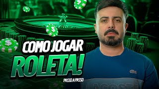 ROLETA ESTRATÉGIA APRENDA JOGAR E GANHAR COM PASSO A PASSO MELHOR ESTRATÉGIA NA ROLETA AO VIVO!!!