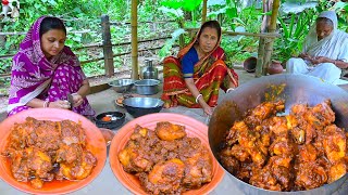 পূজা স্পেশাল হারিয়ে যাওয়া চিকেনের এক গোপন রান্না | old & tasty secret chicken curry | villfood