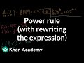 Understanding Derivatives with the Power Rule