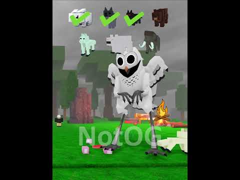 99 Nights Owl vs All Entities #99nightintheforest #roblox