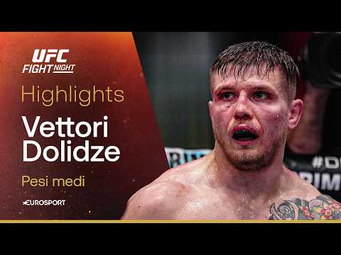 Vettori vs Dolidze | HIGHLIGHTS | UFC Fight Night