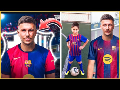 OFFICIEL ROONY BARDGHJI AU BARÇA ! UN PARIS 0 RISQUE !  DECO TRAVAIL BIEN !