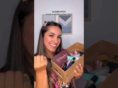 QUEBRANDO MAQUIAGENS VENCIDAS! Querem parte 2?? 👀