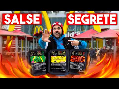 Le Salse SEGRETE del MC DONALD, Hot Ones 🌶️