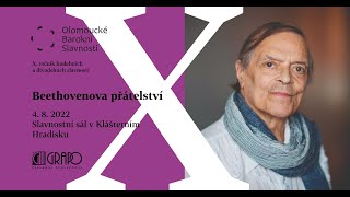 POZVÁNKA/BEETHOVENOVA PŘÁTELSTVÍ/JOS VAN IMMERSEEL/4.8.2022/ KLÁŠTERNÍ HRADISKO