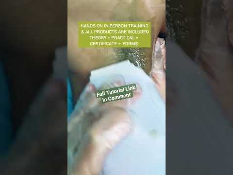 Wax Application | Underarms Waxing #waxing #underarms #hairremoval