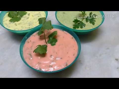 Como fazer 3 tipos de molhos     para Salgados e churrascos e saladas