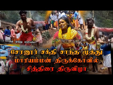 🙏சேரனூர் சக்தி சாந்த முத்து மாரியம்மன் திருக்கோவில் சித்திரை திருவிழா 🔥