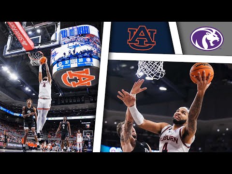 AUBURN vs NORTH ALABAMA Highlights | November 19, 2024