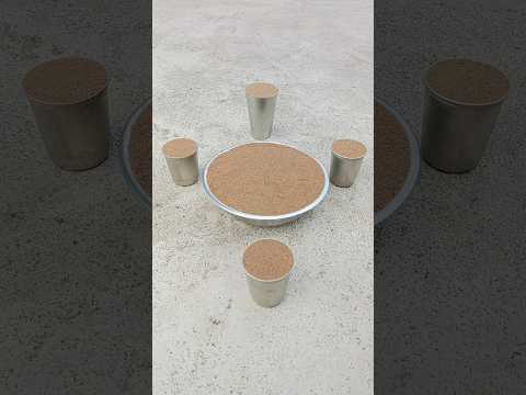 Cement Mixing Sand Cake Satisfy 😱 #shorts