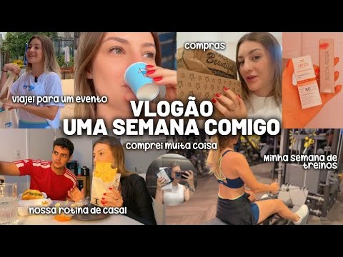 1 semana de vlog de rotina: vida em casal, produtividade, treinos, viagem