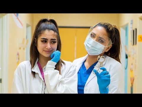 WORKING A DAY AT MY FIRST JOB (Dentist) | Nicolette Gray