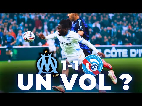 🤬 OM - STRASBOURG (1-1) ! VOLÉ PAR L'ARBITRE ? ROBINIO VAZ DÉCISIF !