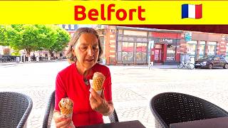 Belfort vom Stellplatz Giromagny aus