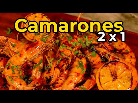 Camarones para tu parrillada "2 versiones"