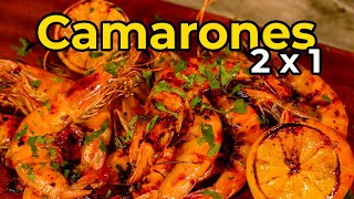 Camarones para tu parrillada "2 versiones"