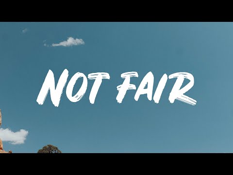 The Kid Laroi - Not Fair (Lyrics) Feat. Corbin