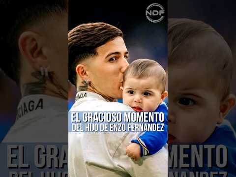 El hijo de Enzo Fernandez le tir贸 toda la yerba de su mate y esta fue la reacci贸n de su mam谩 馃槀