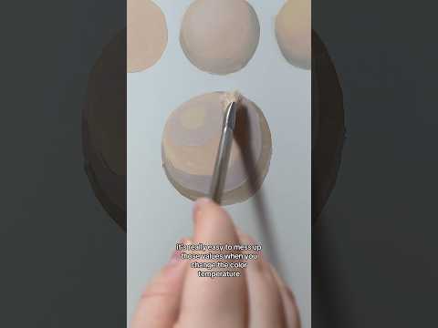 (1/2) Painting Skin 101 🎨 #portraitpainting
