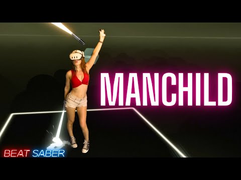 Sabrina Carpenter - Manchild in Beat Saber! (Expert+) Mixed Reality