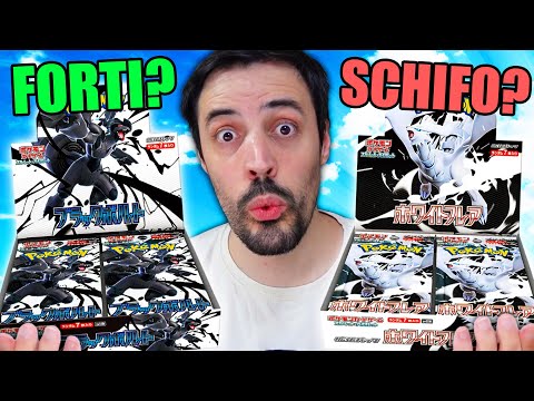 I NUOVI Set Pokémon BLACK BOLT e WHITE FLARE Fanno PAURA (e li apro)