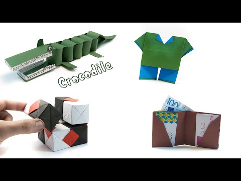 4 Easy Paper folding Craft - Origami ideas #21