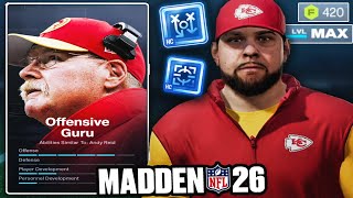Best Offensive Guru Coach Build in Madden 26