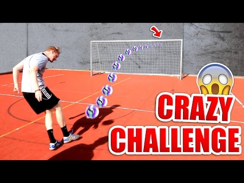 CRAZY FUßBALL CHALLENGE !