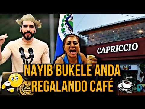 DE PRESIDENTE A CAFETERO NAYIB BUKELE A REGALADO 50 MIL VASOS DE CAFÉ SE VA DEDICAR AL CULTIVO?