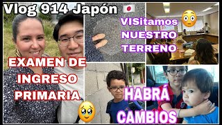 🇯🇵Prueba para la Primaria 😱+ Fuimos a ver el terreno 🤯+ Le haremos cambio 🥺+ Retos en el TREN😱
