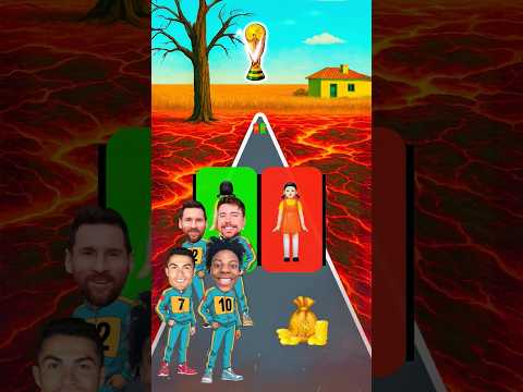 ¿Quién ganará el Juego del Calamar 🎮🌍 por la Copa del Mundo 🏆🦑?