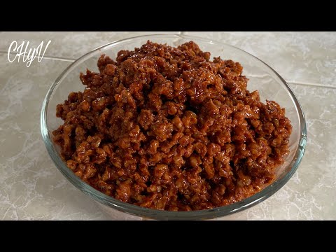 Chorizo  de Soya Casero