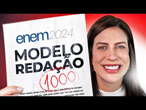 Faltam 10 dias! Último Modelo de Redação para o Enem 2024