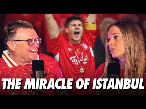 WATCHING THE MIRACLE OF ISTANBUL WITH MY LIVERPOOL SUPPORTING DAD AS AN AC MILAN FAN