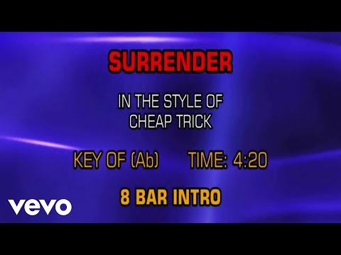Cheap Trick – Surrender (Karaoke)