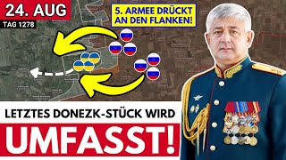Russen erzielen große Geländegewinne bei Komyschuwacha & Kostyantyniwka, Pankiwka gefallen!