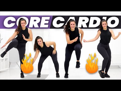 10 MIN HIIT CARDIO + CORE RÁPIDO | ELIMINA GRASA ABDOMEN | Sin Material