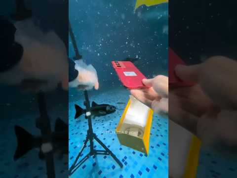 Phone Unboxing Underwater