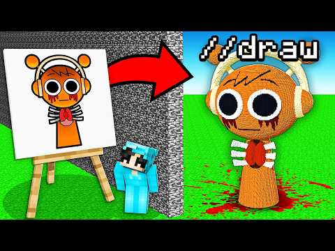 I Cheated With //DRAW In a SPRUNKI OREN Build Challenge!