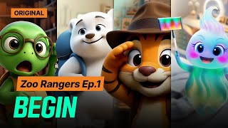 The Zoo Rangers have gatheredㅣ🏕️Zoo Rangers Ep.1ㅣAI AnimationㅣAugust 8th, 2025
