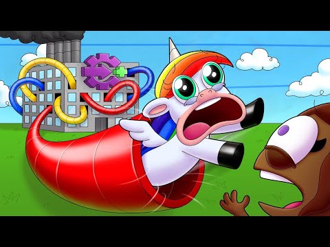 UNICORN-TUBE! (NEW) Boy & Dragon | Cartoons For Kids | WildBrain Bananas