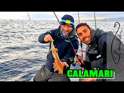 I SEGRETI DEI CALAMARI - pesca dalla barca-