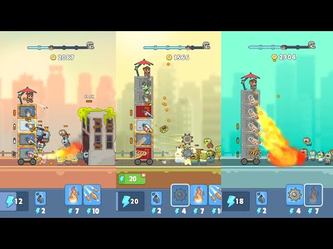 TDS - Tower Destiny Survive - Zombie Tower Defence Android Gameplay