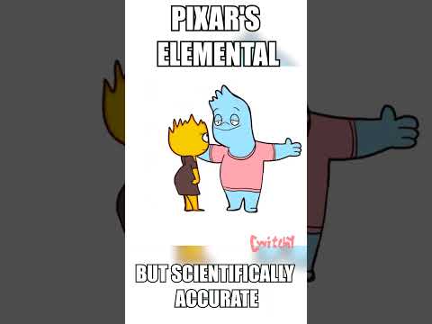 Pixar's Elemental but it's scientifically accurate - Elemental meme