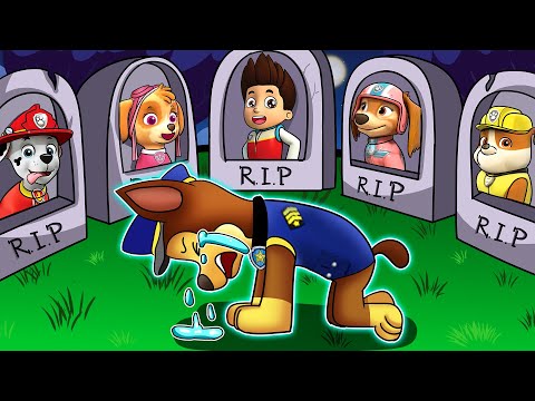 Paw Patrol The Mighty Movie | Chase is Alone - My Friends Please Comeback To Me! - Very Sad Story