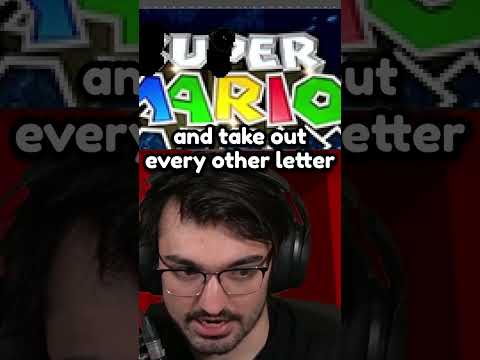 Mario Galaxy's hidden message