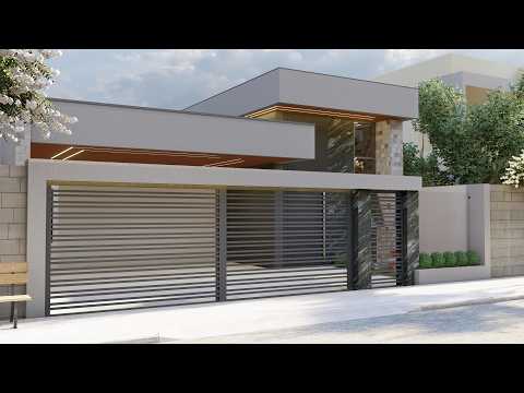 Casa moderna | COM PISCINA | Terreno padrão.