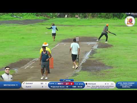 SEMI FINAL - BORIVALI VS MEHTAN NHAI XI नगरसेवक चषक-२०२५ - || - 40+ TALUKA HALF || FINAL DAY