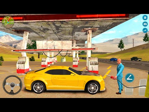 Crime Car City Driver Simulator - Yellow Chevy and Red Ferrari - Android Gameplay