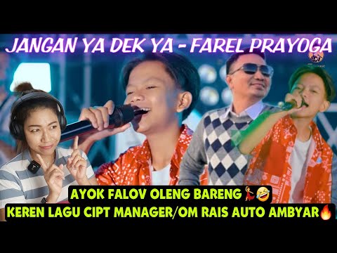 MELEYOT PARAH‼️JANGAN YA DEK YA - FAREL PRAYOGA (OFFICIAL MUSIC VIDEO FP MUSIC) | REACTION